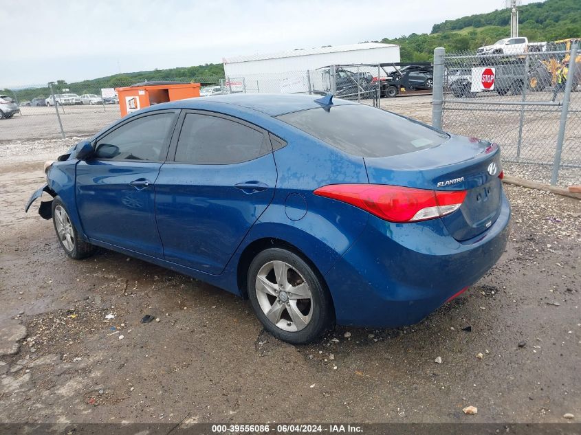 2013 Hyundai Elantra Gls VIN: KMHDH4AE1DU015323 Lot: 39556086