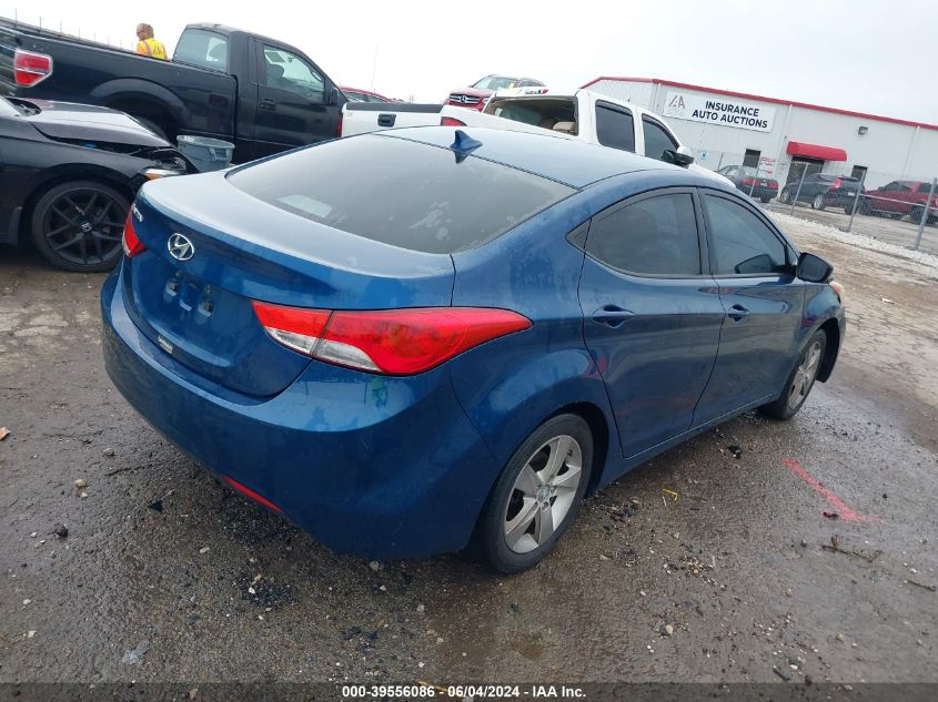 2013 Hyundai Elantra Gls VIN: KMHDH4AE1DU015323 Lot: 39556086