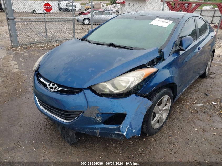 2013 Hyundai Elantra Gls VIN: KMHDH4AE1DU015323 Lot: 39556086