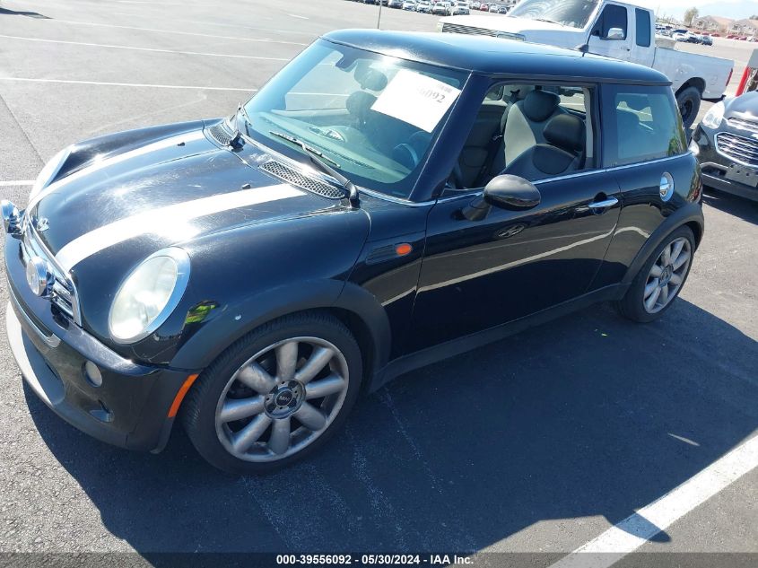 2005 Mini Cooper VIN: WMWRC33585TK61421 Lot: 39556092