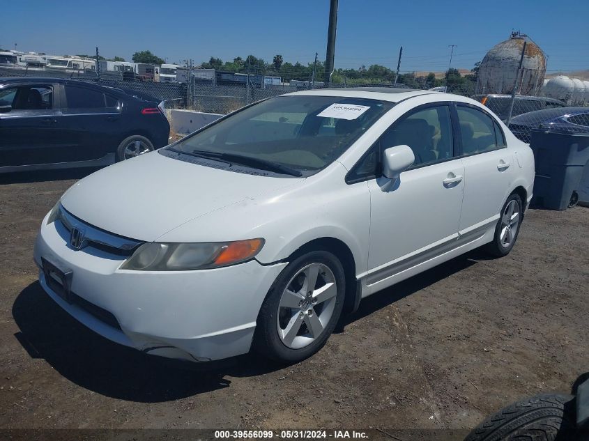 2007 Honda Civic Ex VIN: JHMFA16887S006636 Lot: 39556099