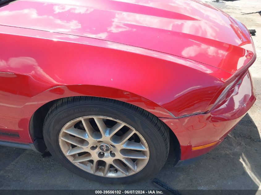 2012 Ford Mustang V6 Premium VIN: 1ZVBP8AM9C5244271 Lot: 39556102