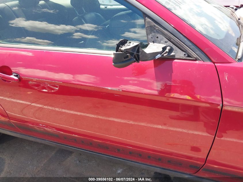 2012 Ford Mustang V6 Premium VIN: 1ZVBP8AM9C5244271 Lot: 39556102