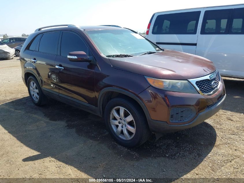 2012 Kia Sorento Lx V6 VIN: 5XYKT4A25CG243339 Lot: 39556105