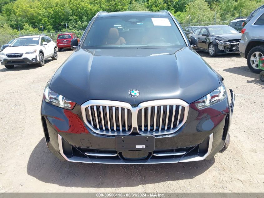 2024 BMW X5 xDrive40I VIN: 5UX23EU01R9V87582 Lot: 39556115