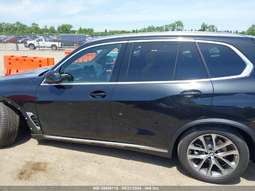 2024 BMW X5 xDrive40I VIN: 5UX23EU01R9V87582 Lot: 39556115