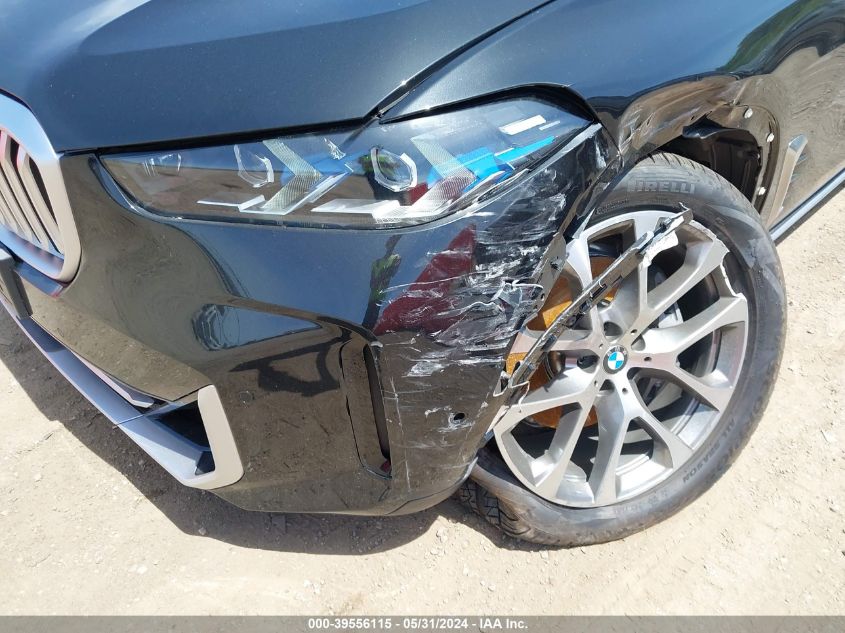 2024 BMW X5 xDrive40I VIN: 5UX23EU01R9V87582 Lot: 39556115