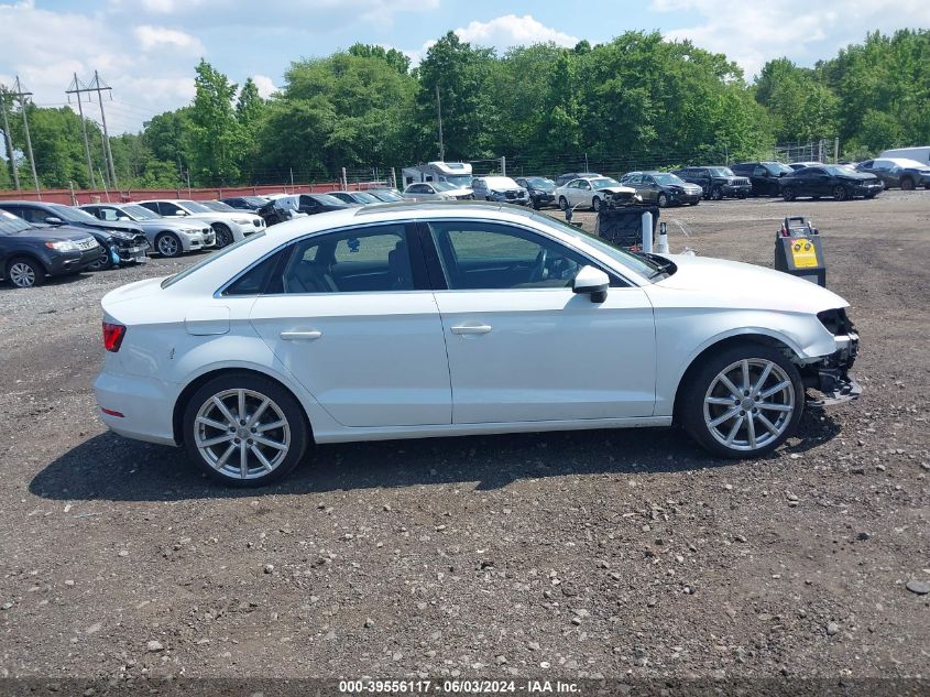 2016 Audi A3 2.0T Premium VIN: WAUE8GFF6G1069103 Lot: 39556117