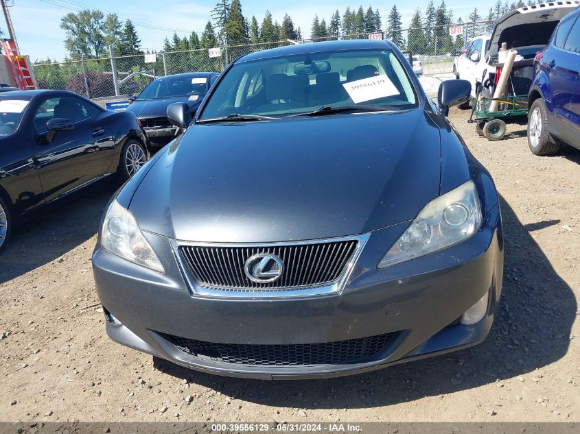 2007 Lexus Is 250 VIN: JTHBK262772053394 Lot: 39556129