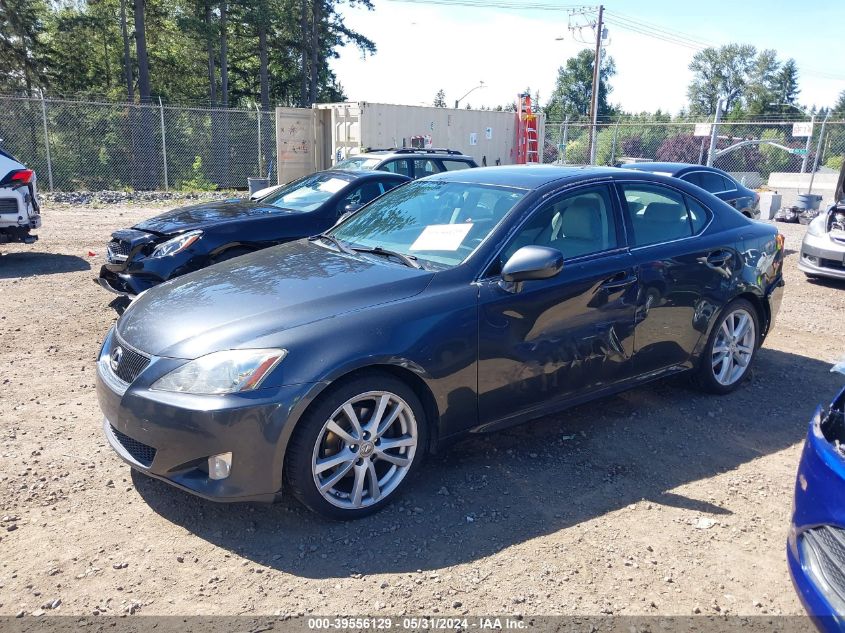 2007 Lexus Is 250 VIN: JTHBK262772053394 Lot: 39556129