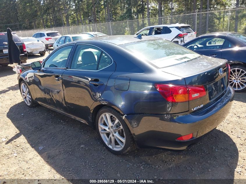 2007 Lexus Is 250 VIN: JTHBK262772053394 Lot: 39556129