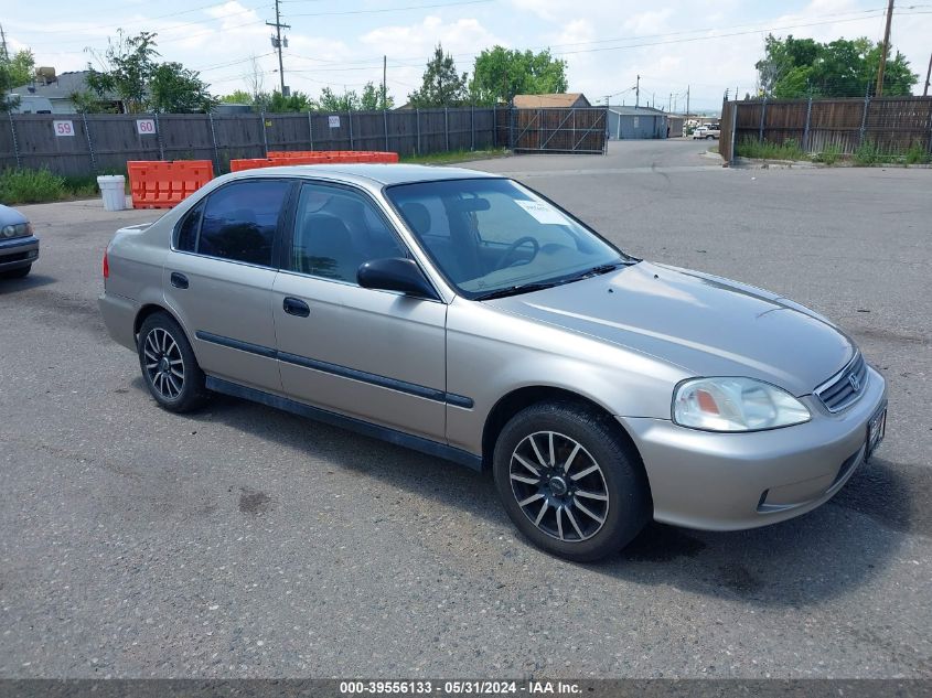 2000 Honda Civic Lx VIN: 2HGEJ6673YH536282 Lot: 39556133