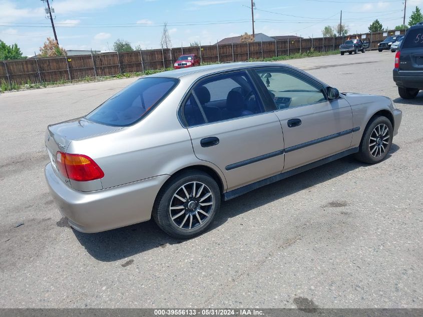 2000 Honda Civic Lx VIN: 2HGEJ6673YH536282 Lot: 39556133