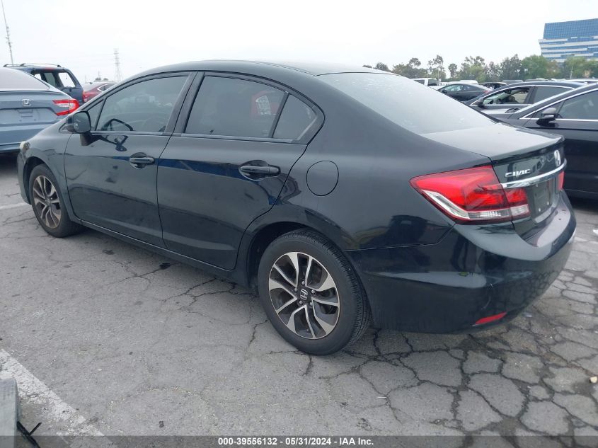 2013 Honda Civic Ex VIN: 19XFB2F83DE210764 Lot: 39556132