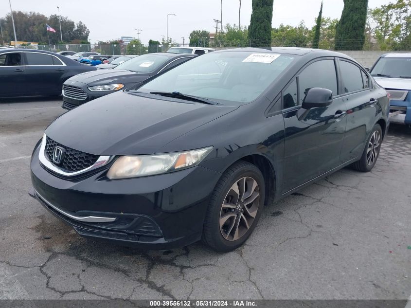 2013 Honda Civic Ex VIN: 19XFB2F83DE210764 Lot: 39556132