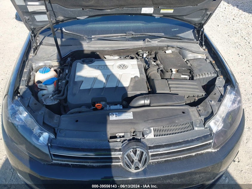 2012 Volkswagen Jetta Sportwagen 2.0L Tdi VIN: 3VWML7AJ0CM611055 Lot: 39556143
