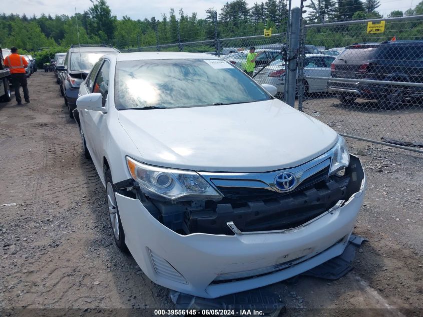 2014 Toyota Camry Hybrid Le VIN: 4T1BD1FK7EU123088 Lot: 39556145