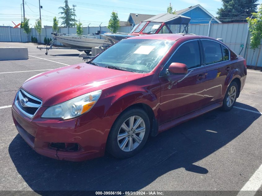 2011 Subaru Legacy 2.5I Premium VIN: 4S3BMBB69B3226517 Lot: 39556156