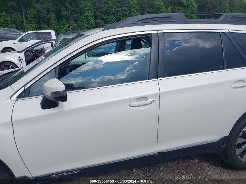 2015 Subaru Outback 2.5I Limited VIN: 4S4BSBLCXF3216591 Lot: 39556159