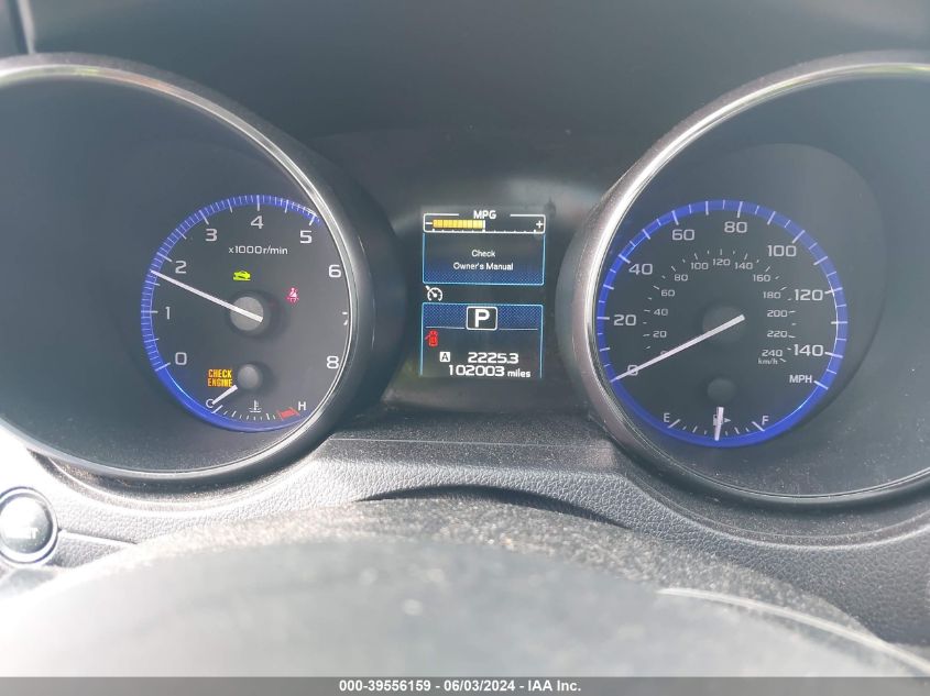 2015 Subaru Outback 2.5I Limited VIN: 4S4BSBLCXF3216591 Lot: 39556159