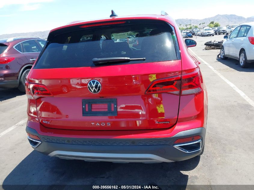 2022 VOLKSWAGEN TAOS 1.5T SEL - 3VVJX7B27NM019223
