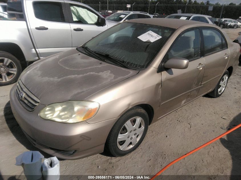 2004 Toyota Corolla Le VIN: 1NXBR32E64Z308308 Lot: 39556171