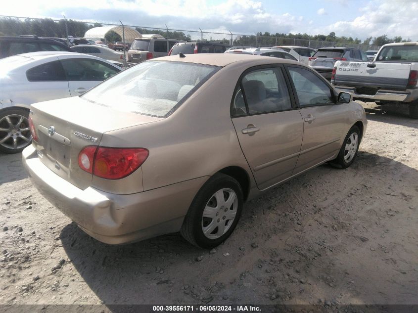 2004 Toyota Corolla Le VIN: 1NXBR32E64Z308308 Lot: 39556171