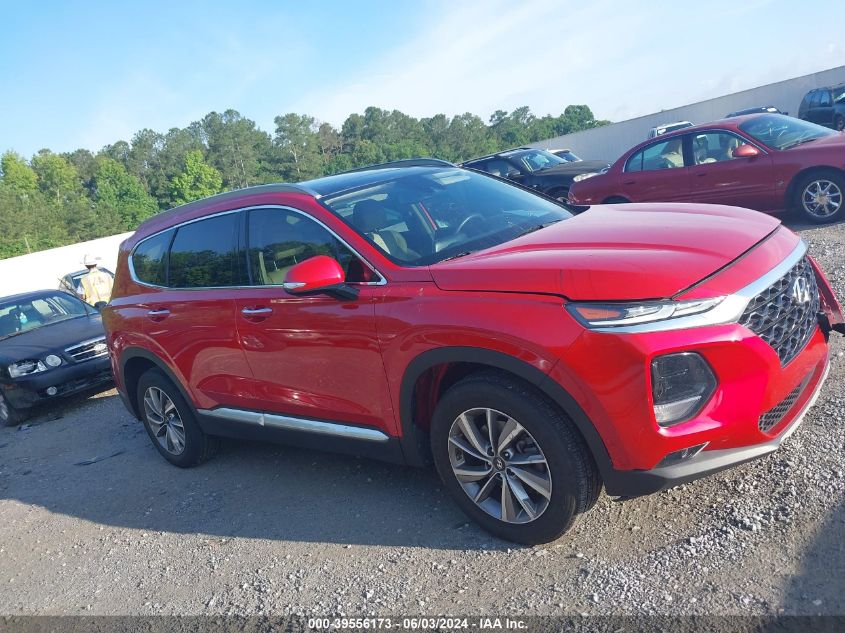 2020 Hyundai Santa Fe Sel/Sel Plus VIN: 5NMS33AD1LH277330 Lot: 39556173