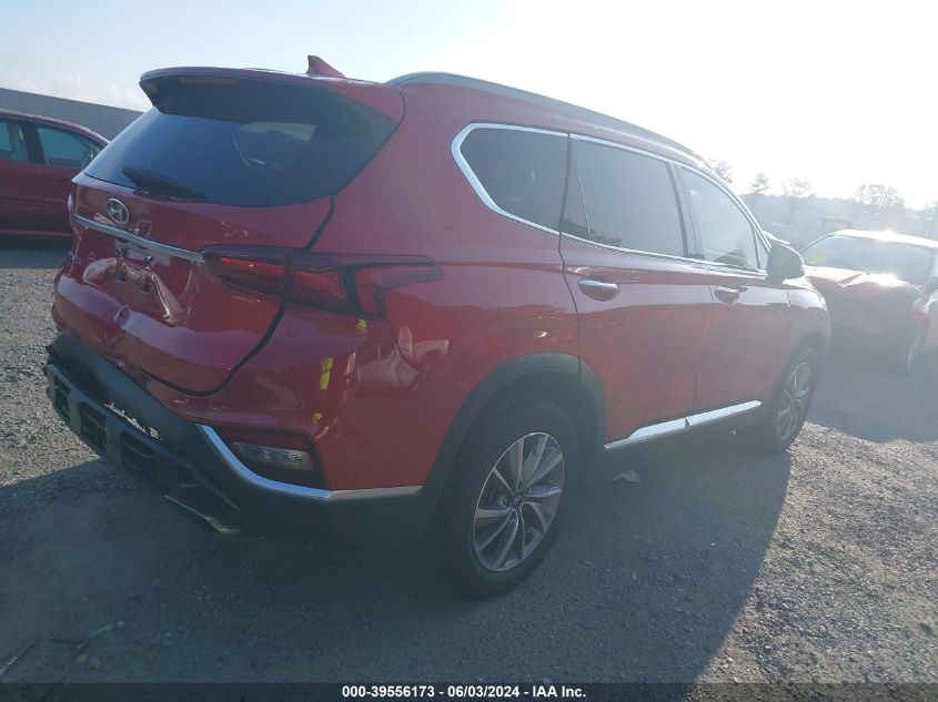 2020 Hyundai Santa Fe Sel/Sel Plus VIN: 5NMS33AD1LH277330 Lot: 39556173