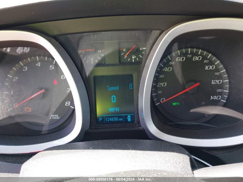 2012 Chevrolet Equinox 1Lt VIN: 2GNALDEK8C6307478 Lot: 39556176