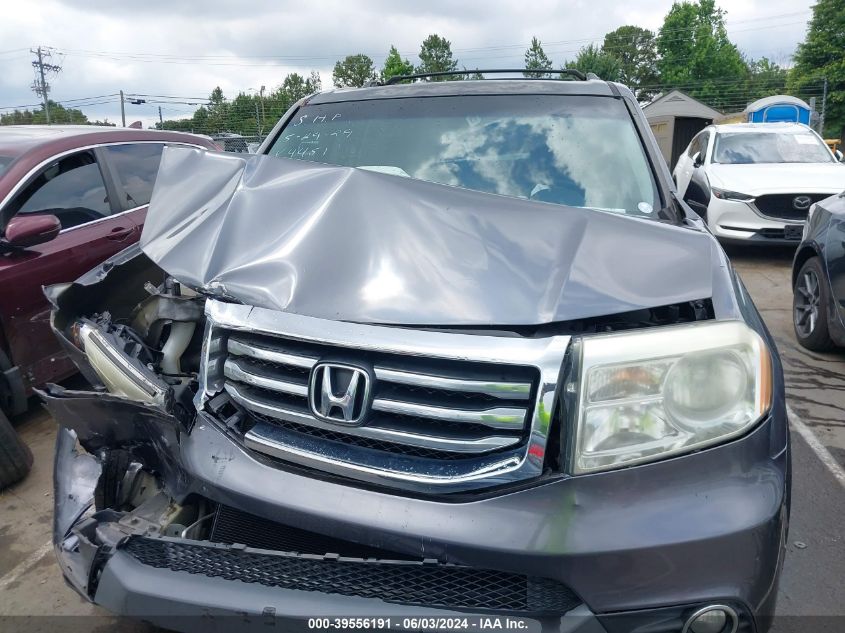 2014 Honda Pilot Ex-L VIN: 5FNYF3H52EB004451 Lot: 39556191