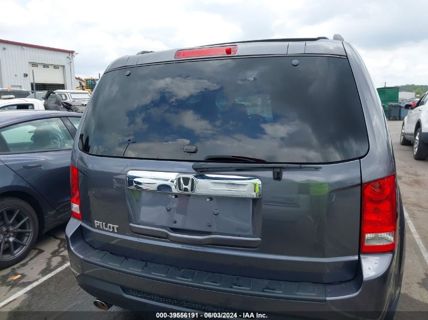 2014 Honda Pilot Ex-L VIN: 5FNYF3H52EB004451 Lot: 39556191