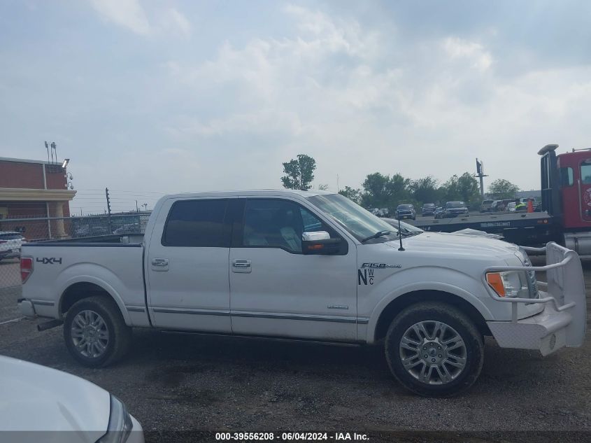 2012 Ford F-150 Platinum VIN: 1FTFW1ET2CFC11364 Lot: 39556208