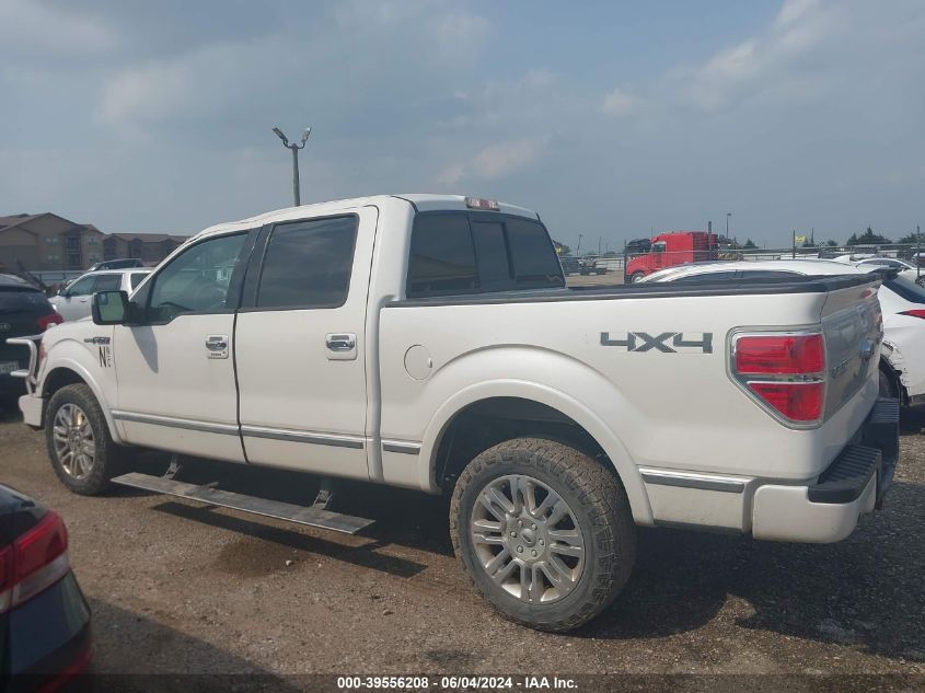 2012 Ford F-150 Platinum VIN: 1FTFW1ET2CFC11364 Lot: 39556208