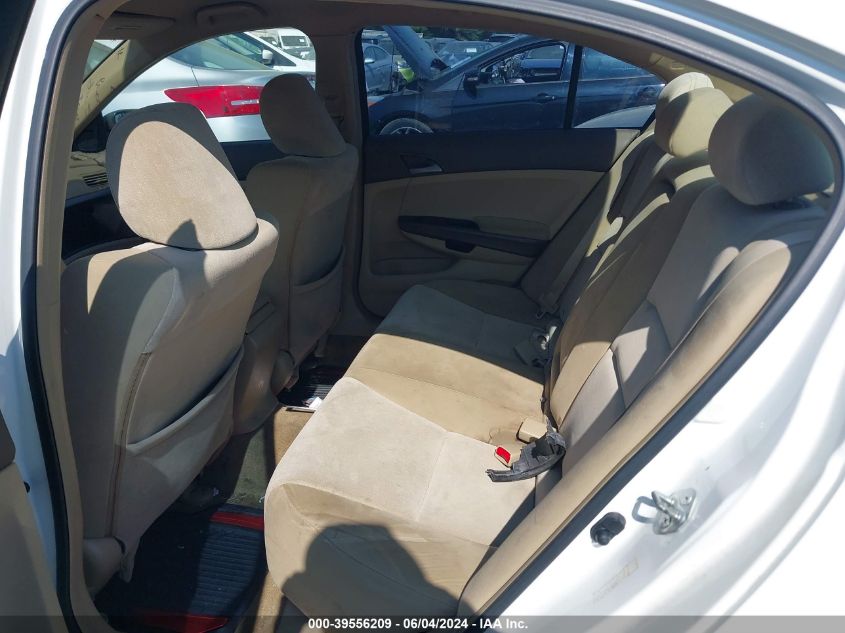 2009 Honda Accord 2.4 Lx VIN: JHMCP26339C006620 Lot: 39556209