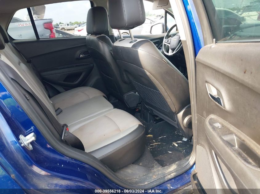 2015 Chevrolet Trax Lt VIN: 3GNCJRSBXFL233335 Lot: 39556218