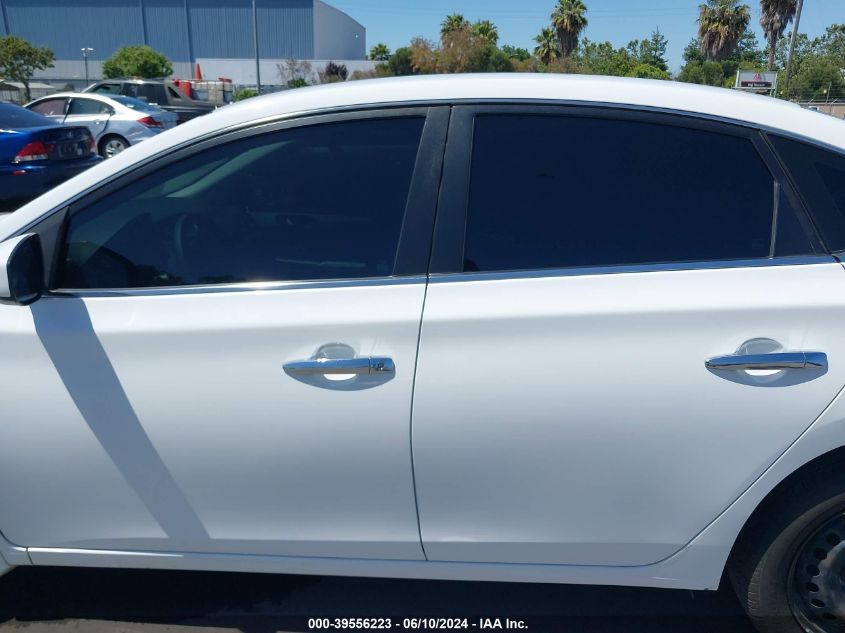 2019 Nissan Sentra S VIN: 3N1AB7AP7KY406095 Lot: 39556223