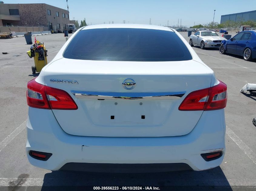 2019 Nissan Sentra S VIN: 3N1AB7AP7KY406095 Lot: 39556223