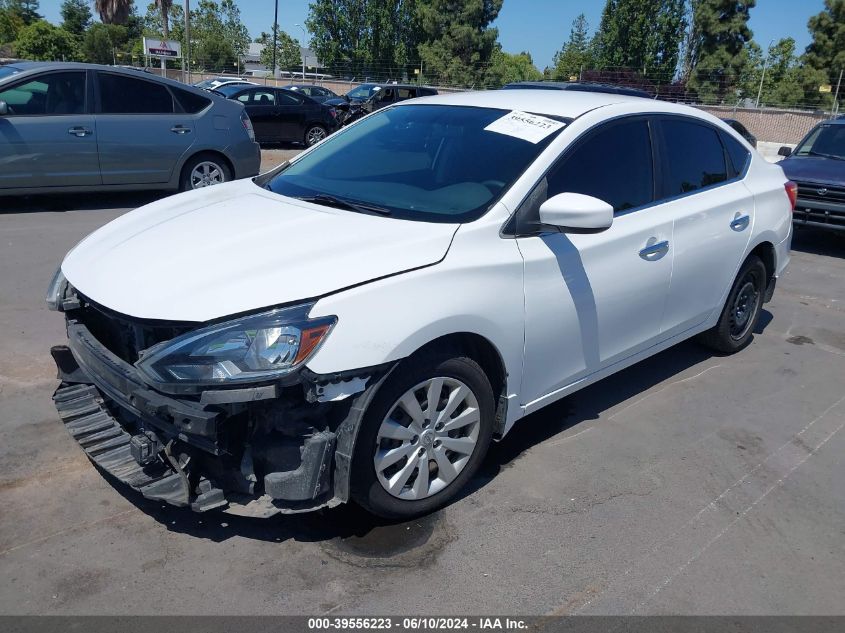 2019 Nissan Sentra S VIN: 3N1AB7AP7KY406095 Lot: 39556223