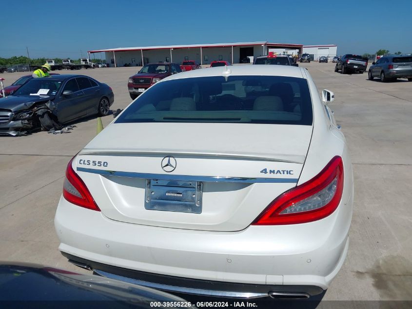 2014 Mercedes-Benz Cls 550 4Matic VIN: WDDLJ9BB0EA096510 Lot: 39556226