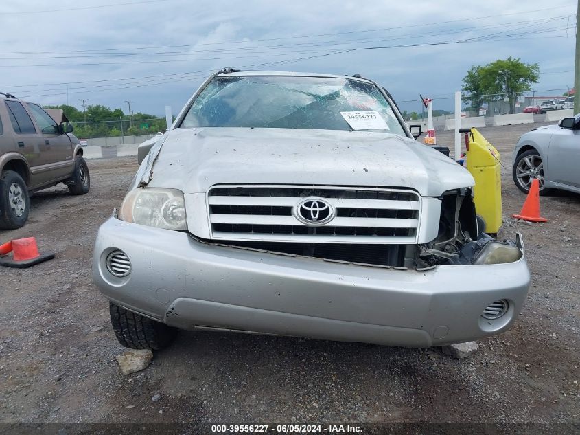 2006 Toyota Highlander V6 VIN: JTEEP21A660162028 Lot: 39556227