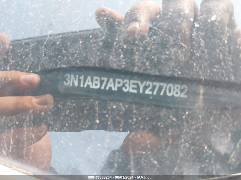 2014 Nissan Sentra S VIN: 3N1AB7AP3EY277082 Lot: 39556234
