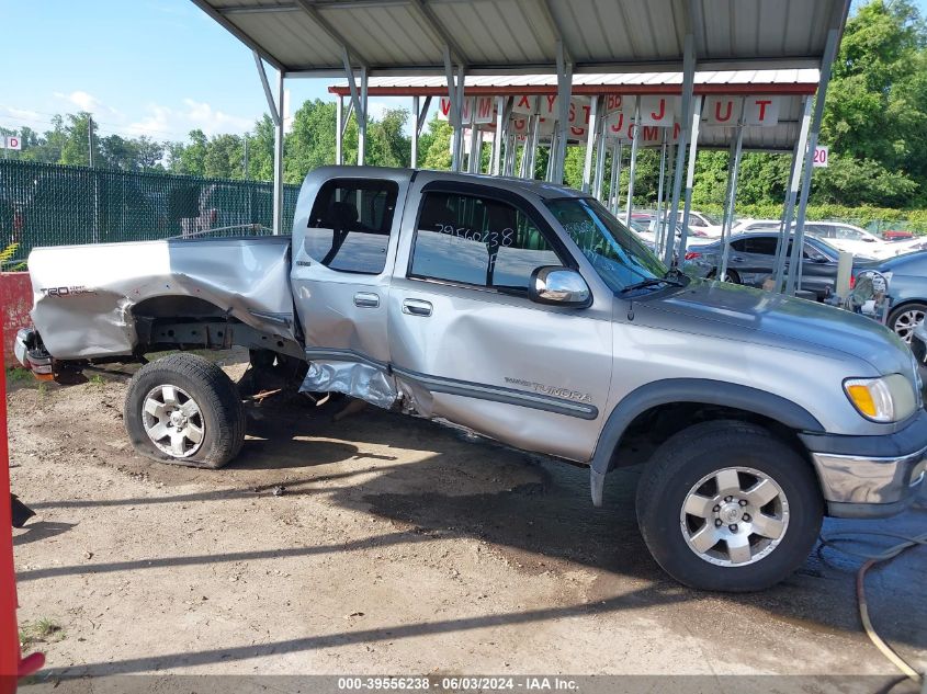 2002 Toyota Tundra Sr5 V8 VIN: 5TBBT441X2S265348 Lot: 39556238