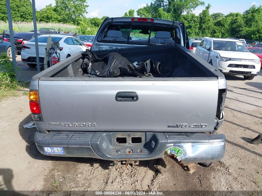 2002 Toyota Tundra Sr5 V8 VIN: 5TBBT441X2S265348 Lot: 39556238