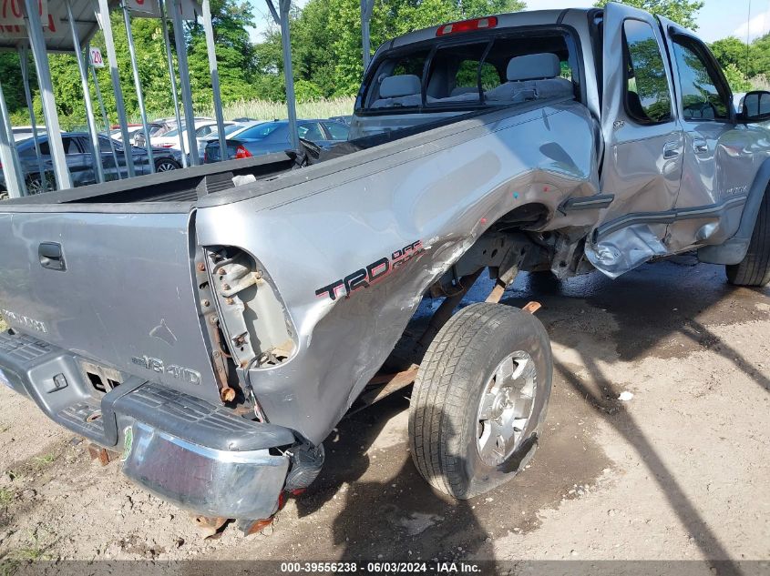 2002 Toyota Tundra Sr5 V8 VIN: 5TBBT441X2S265348 Lot: 39556238