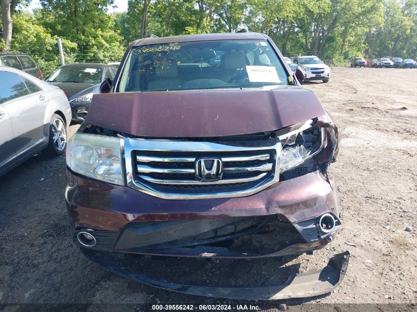 2014 Honda Pilot Touring VIN: 5FNYF4H98EB021229 Lot: 39556242