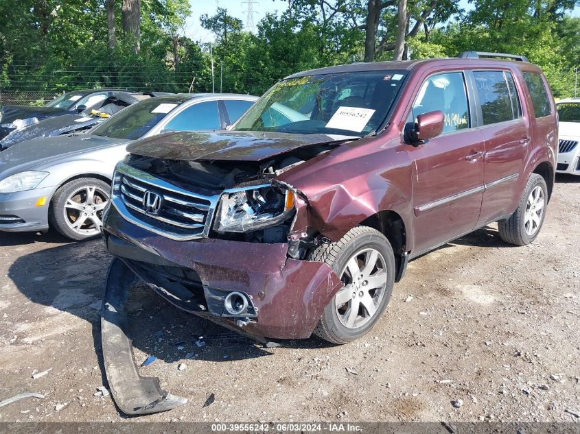 2014 Honda Pilot Touring VIN: 5FNYF4H98EB021229 Lot: 39556242