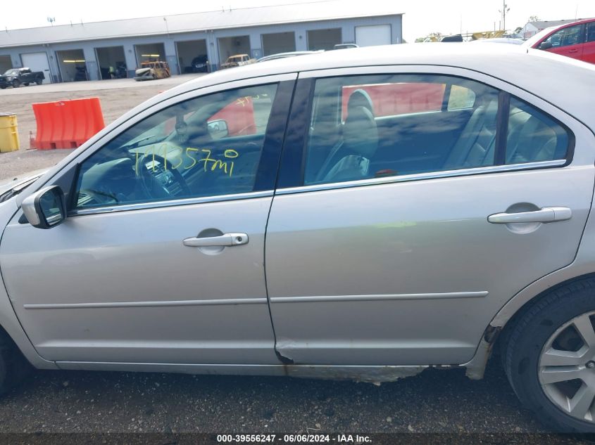 2007 Ford Fusion Sel VIN: 3FAHP08137R206862 Lot: 39556247