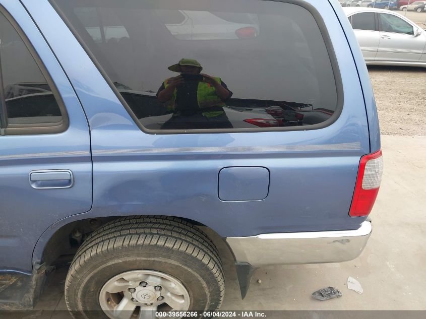 2000 Toyota 4Runner Sr5 V6 VIN: JT3GN86R7Y0153267 Lot: 39556266