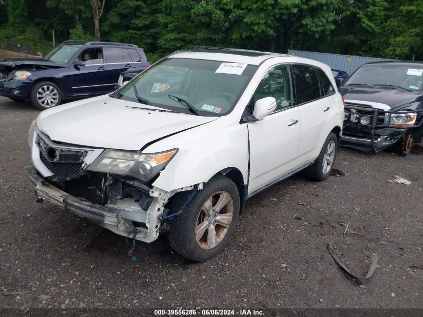 2011 Acura Mdx Technology VIN: 2HNYD2H4XBH514831 Lot: 39556286